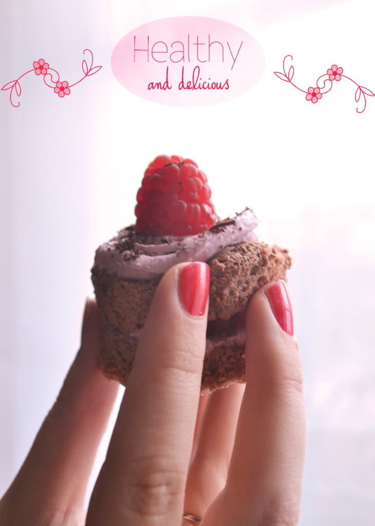 Mini layer cakes chocolat framboise