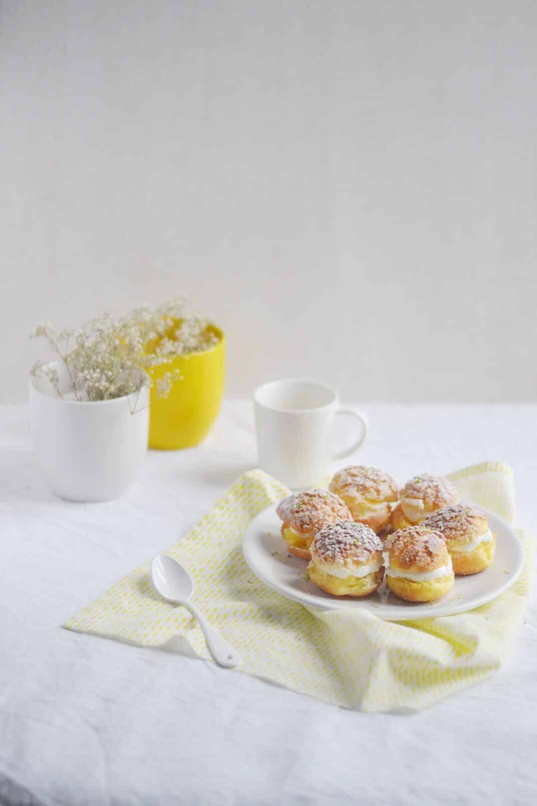 choux ananas citron vert vanille