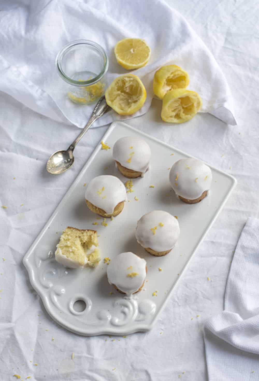 Mini cakes au citron