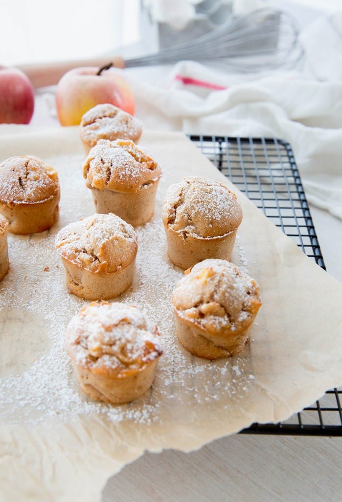 MUFFINS POMME CANNELLE AU LAIT D'AMMANDE