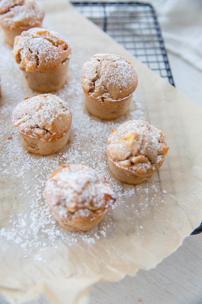 MUFFINS POMME CANNELLE AU LAIT D'AMMANDE