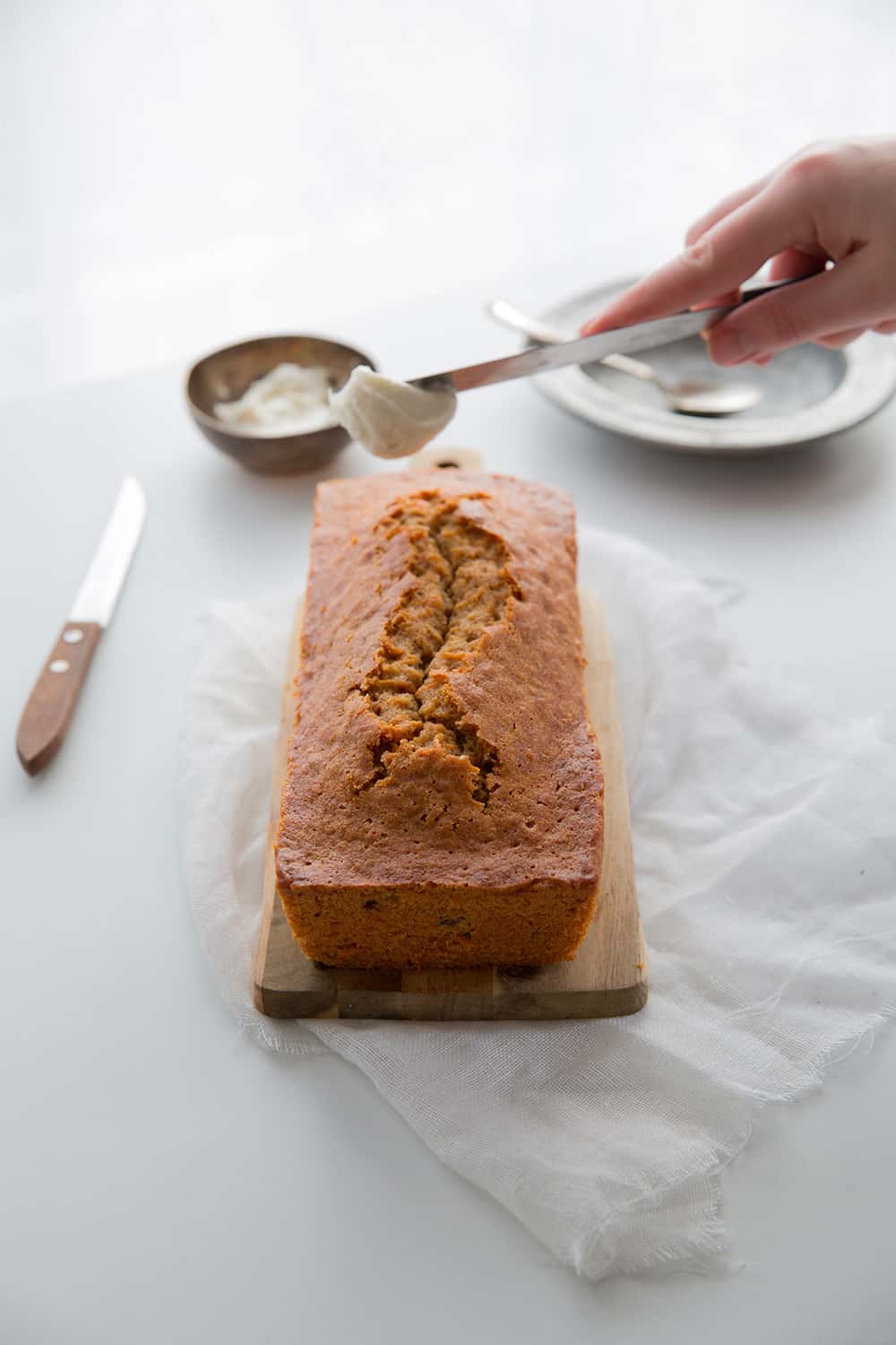 Carrot cake et glaçage cream cheese