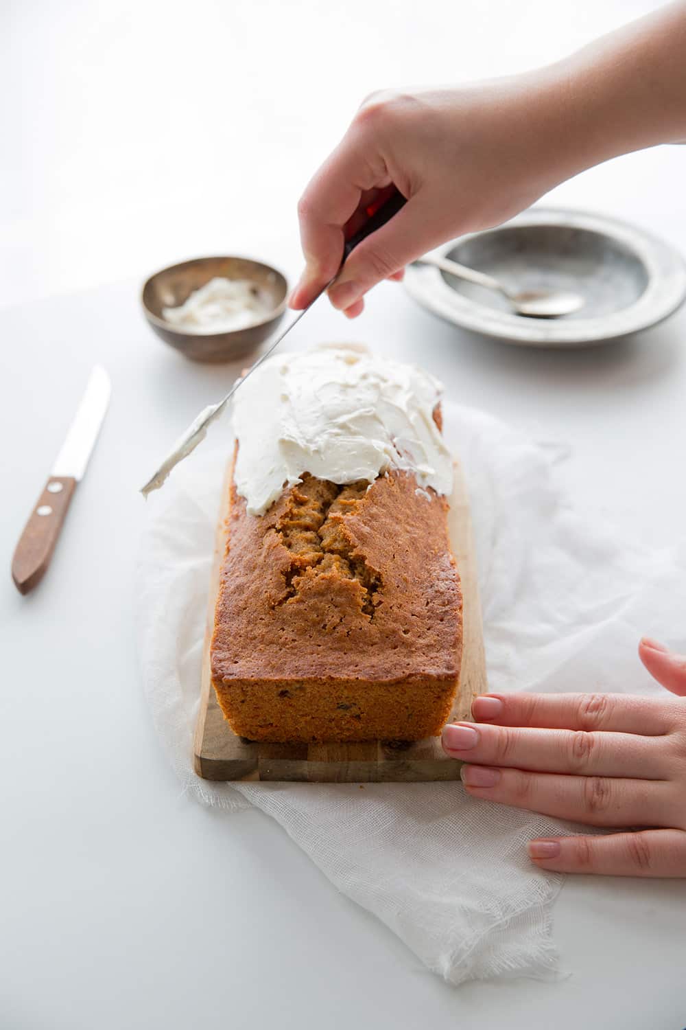 Carrot cake et glaçage cream cheese