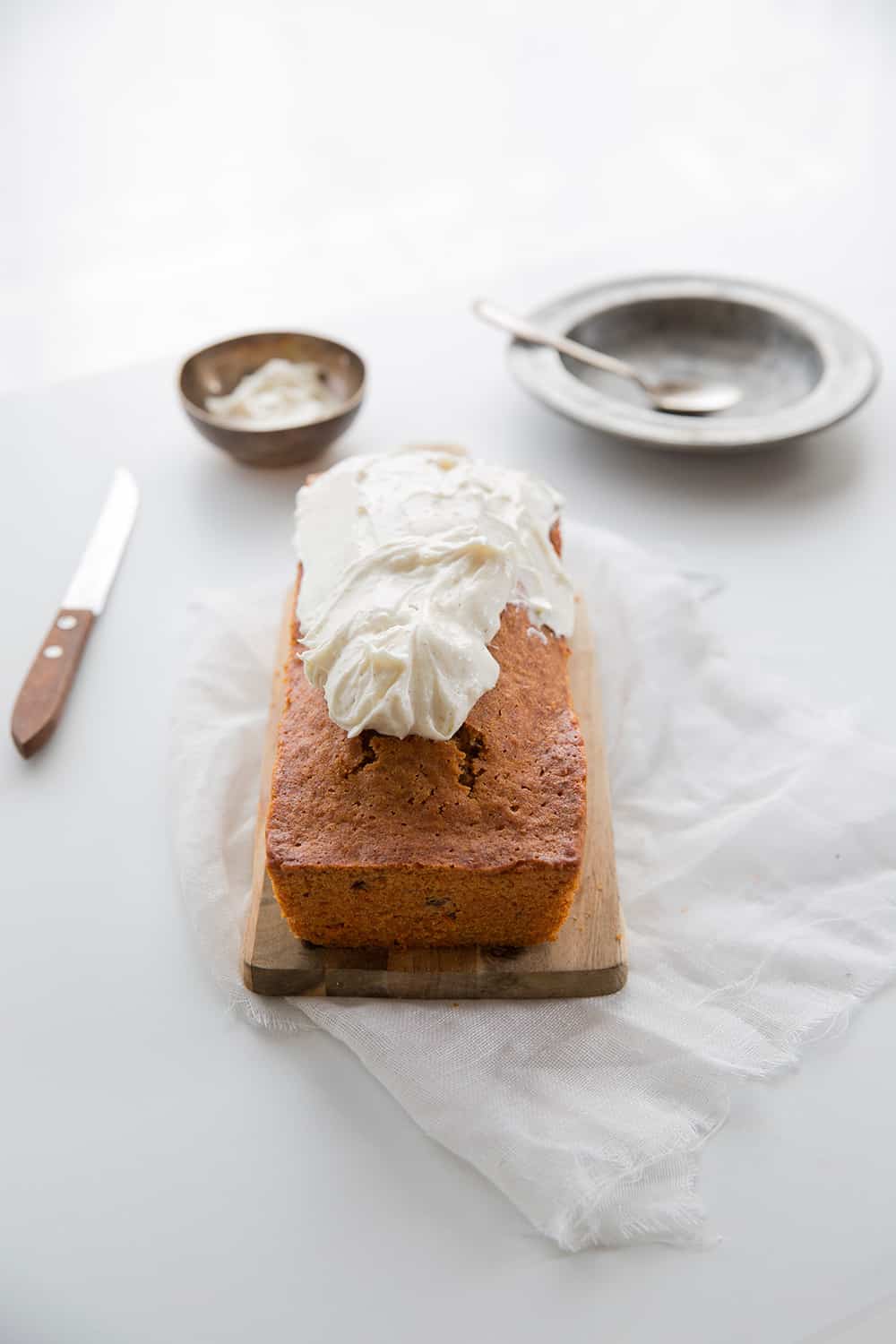 Carrot cake et glaçage cream cheese