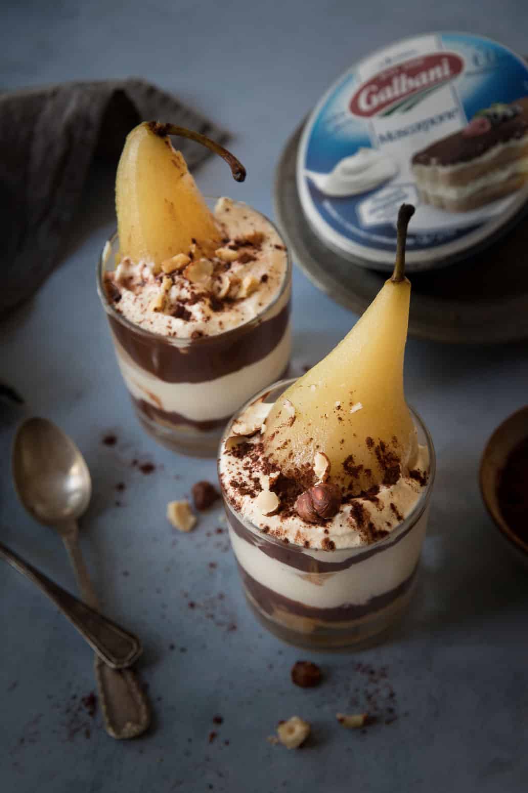 Pearamisu - tiramisu poire chocolat