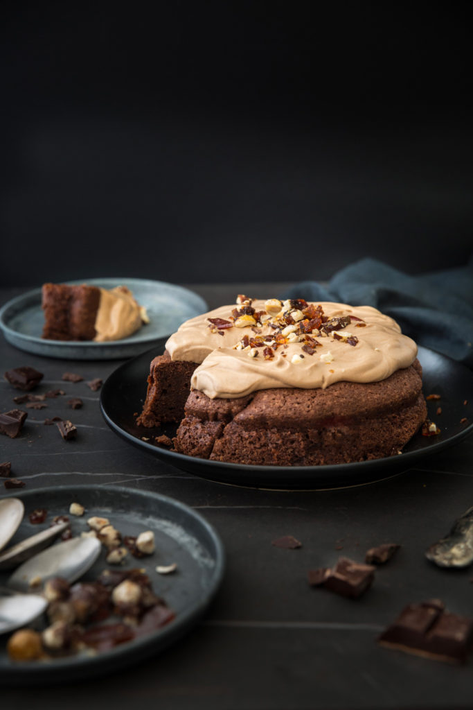 Gâteau chocolat praliné