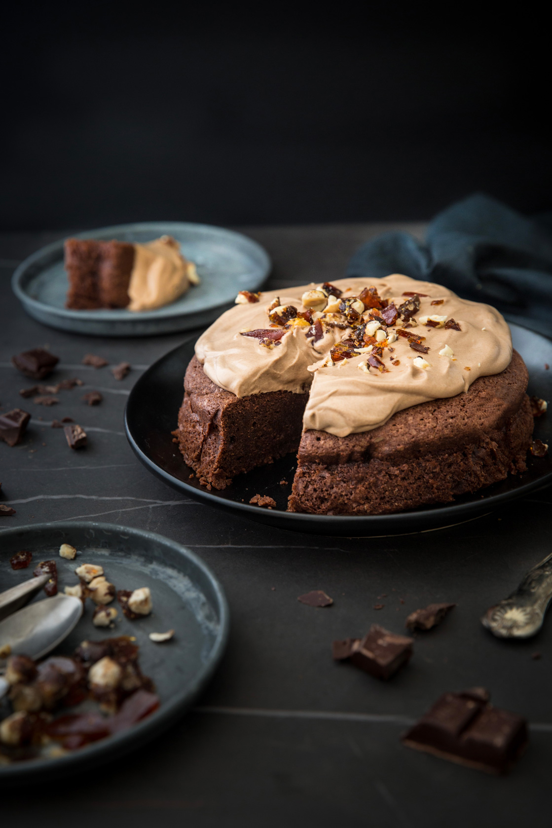 Gateau Au Chocolat Et Creme Praline Studio Demi Sel Gateau Au Chocolat Et Creme Praline Studio Demi Sel